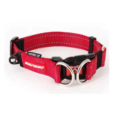 EzyDog Double Up Premium Nylon Dog Collar with Reflective Stitching