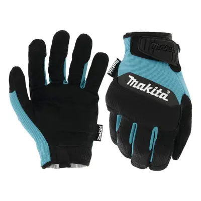 (Medium, Pair) Makita Palm Performance Gloves Durahide Leather Technology Breathable