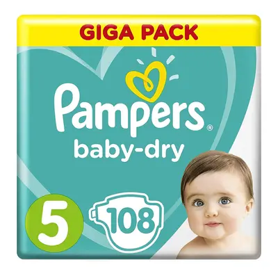 Pampers Baby Dry Giga Pack Size Giga Pack Nappies