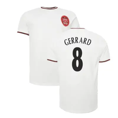 (S) Liverpool Heritage Ecru Away Tee (GERRARD 8)