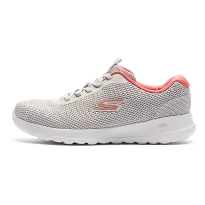 Skechers Women's GO Walk Joy Bungee with Color POP Sneaker Off White