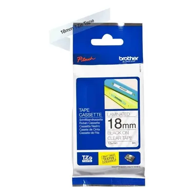 Brother TZe-141 Labelling Tape Cassette, mm (W) x m (L), Laminated, Brother Genuine Supplies - B