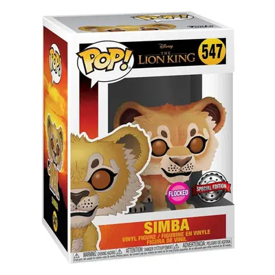 KÃ¶nig der LÃ¶wen The Lion King Simba (Flocked) Vinyl Figure Funko Pop! Standard, vinyl, LIMITED