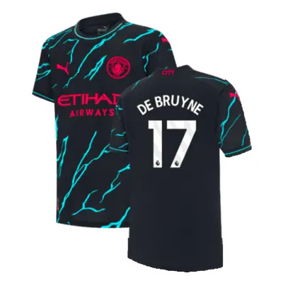 (XXLB) Man City Third Shirt (Kids) (DE BRUYNE 17)