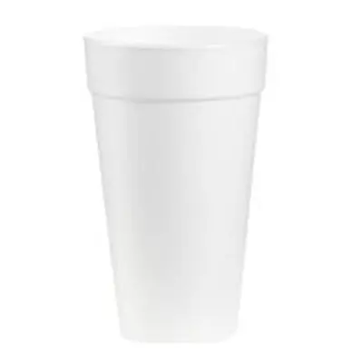 20J16 CPC oz Tall Foam Cup, White - Case of