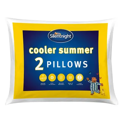 Silentnight Cooler Summer Pillow, Pack of