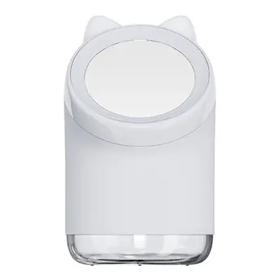 (White) LED Light Makeup Mirror Humidifier Touch Dimmer USB Table Desk Cosmetic Mirrors3 Life 30