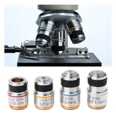 10X Metal Achromatic Objective Lens for Biological Microscope