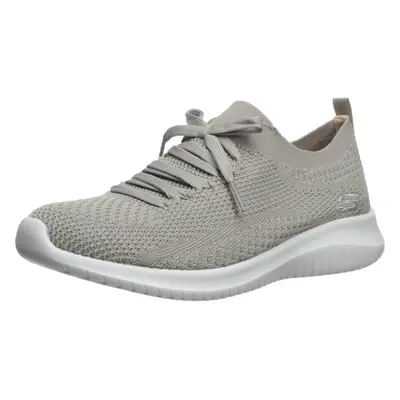 Skechers Sport Women's Ultra Flex Statements Sneaker,Taupe,8 W US