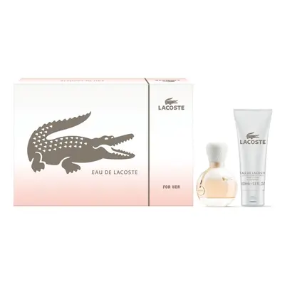 Lacoste Eau De Lacoste Pcs Set: Oz Edt Sp + 3.4 Body Lotion