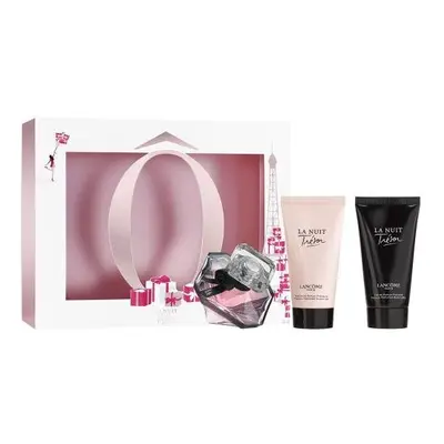 Tresor La Nuit Pcs Set: Oz Edp Sp + 1.7 Body Lotion + 1.7 Shower Gel