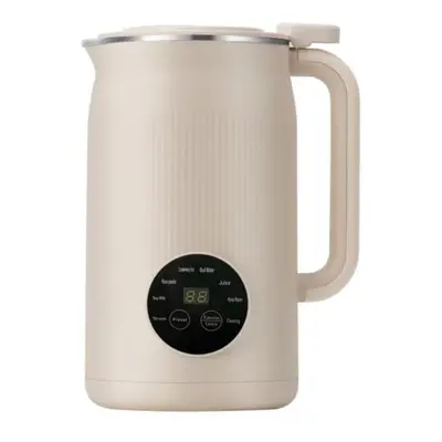 (beige) 1200ml Nut Milk Maker Soymilk Machine Large Capacity Functions Eu Plug Self-cleaning Aut