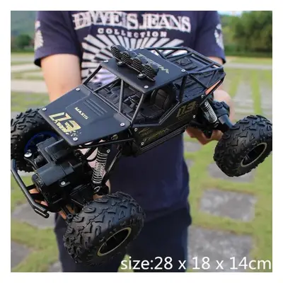 (black, 28cm) New 1:12 4wd Rc Car 2.4g Radio Control Car Buggy Off-road Remote Control Cars Truc