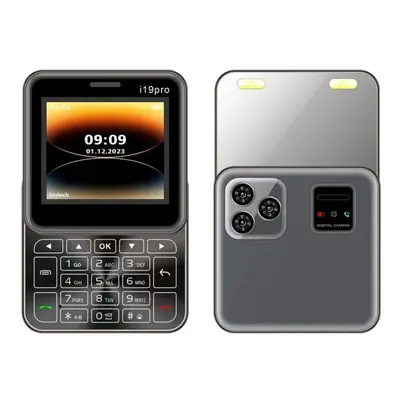 (black) 2.4 Inch Classic Color Rotating Sliding Cover Mobile Phone Auto Call Record Fm Radio Spe