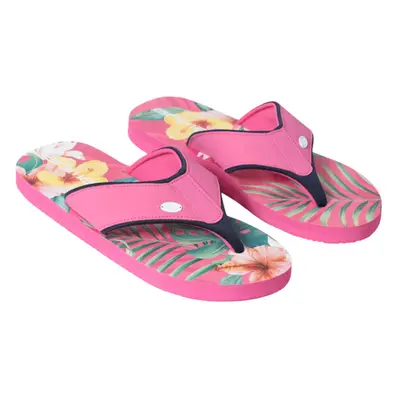 (8 UK, Pink) Animal Womens/Ladies Swish Flip Flops