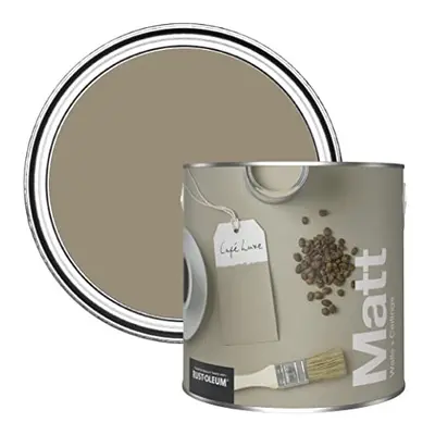 Colours Matt Emulsion Wall and Ceiling Paint - CafÃ© Luxe 2.5L