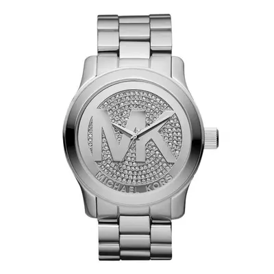 Michael Kors Runway Pave Silver Dial Bracelet Ladies Womesn Watch MK5544