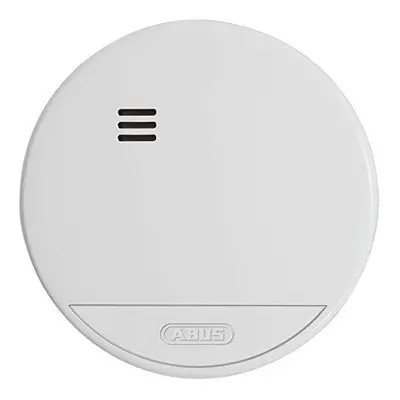 ABUS RWM150 Smoke Alarm with 10-Year Battery Suitable for Living Room and Tested According to DI