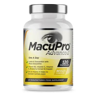 Advanced Macu Eye Care Supplement - Capsules For Macular Health - Zeaxanthin, Meso Zeaxanthin, L