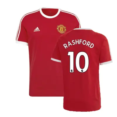 (3XL) Man Utd 3S DNA Tee (Red) (RASHFORD 10)