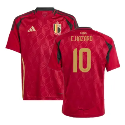 (MB) Belgium Home Shirt (Kids) (E.Hazard 10)