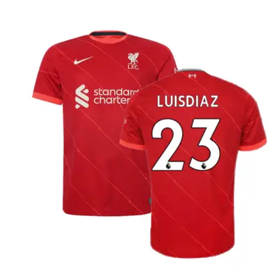 (M) Liverpool Home Shirt (LUIS DIAZ 23)