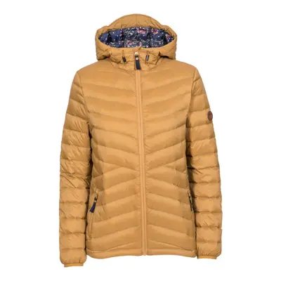 (6, Sandstone) Trespass Womens Down Jacket Hooded Coat Thora