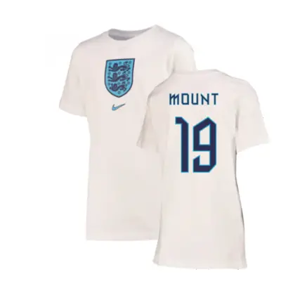 (LB) England Crest Tee (White) - Kids (Mount 19)