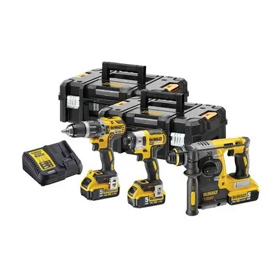 DEWALT DEWDCK368P3T XR Piece Kit Volt x Volt 5.0Ah Li-Ion