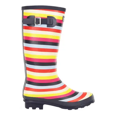 (6.5 UK, Multicoloured Stripe) Regatta Womens/Ladies Ly Fairweather II Tall Durable Wellington B