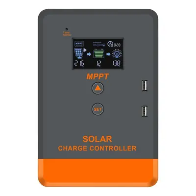 (30A) MPPT Solar Charger Controller 40A 30A 20A 12V 24V Solar Panel Controller LCD Display Vario