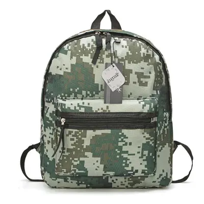 (digital camouflage) Military Fans Camouflage Backpack Fishing Hiking Camping Tactical Shoulder 