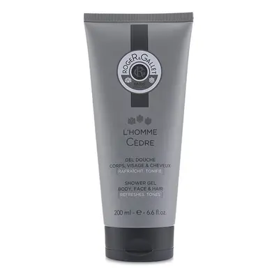 L'homme Cedre Shower Gel (body Face & Hair) - 200ml/6.6oz