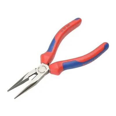 Knipex 02 SB Snipe Nose Side Cutting Pliers (Radio) Multi-Component Grip 160mm (6.1/4in)