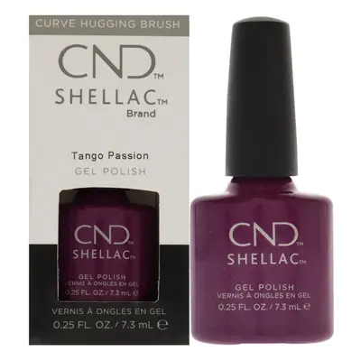 Shellac Nail Color - Tango Passion by CND for Women - 0.25 oz Nail Pol