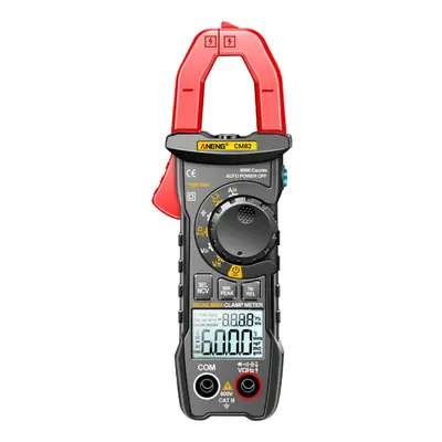 (red) Aneng Cm82 Digital Clamp Meter Counts True Rms Ncv Universal Meter 600v Dc/ac Voltage 600a