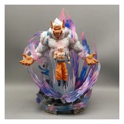 (multicolor) Son Goku Figure With Light Super Saiyan Ultra Instinct Migette Goku Anime Figure St