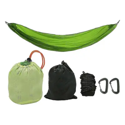 (Green) Camping Hammock,hammock, Portable Parachute Hammock With Storage Bag And Snap Hook For O