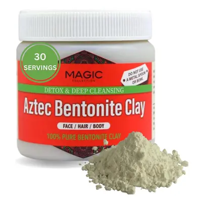 Aztec Bentonite Clay Detox Deep Cleansing