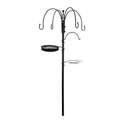 Gardman Decorative Bird Feeding Station - Black