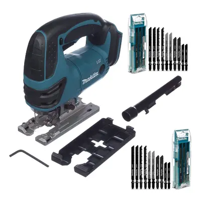 Makita DJV180Z 18v Top Handle Cordless Jigsaw LXT Lithium + Blades + Dust Ext