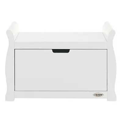 Obaby Stamford Sleigh Toy Box - White