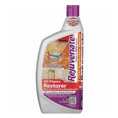 Rejuvenate All Floors Restorer Solution (946 ml) | Deep Clean and Restore Shine to Hardwood, Til