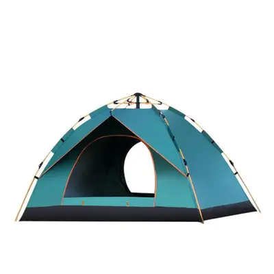 (green, 200*150*120cm) Outdoor Two Person Portable Tent, Windproof, Waterproof, Foldable, Fully 