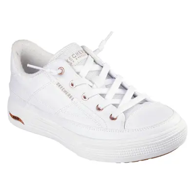 (3 UK, White) Skechers Womens/Ladies Arcade - Meet Ya There Arch Fit Trainers