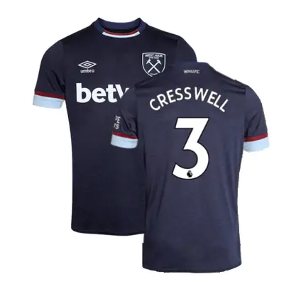 (M) West Ham Third Shirt (CRESSWELL 3)