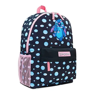 Backpack for Girls Stitch School Bags for Girls Black