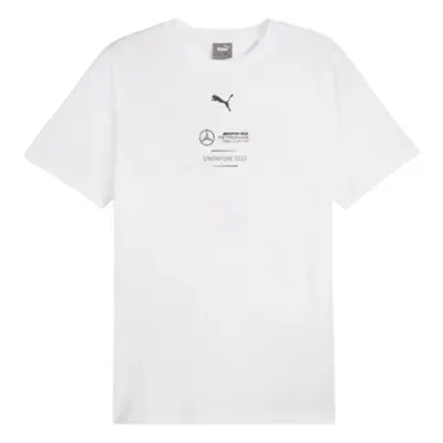 (L) Mercedes Singapore Race Tee (White)