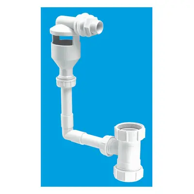 McAlpine TUNKIT-3 WC Overflow Kit with Tun Dish Overflow into flush pipe.