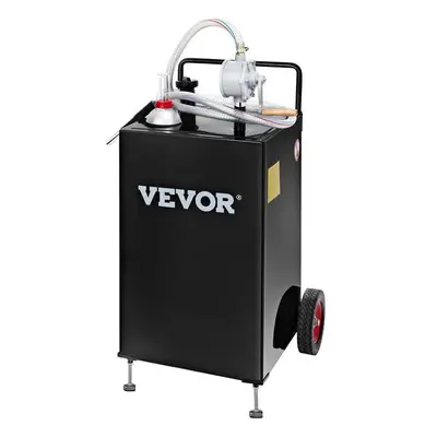 Vevor SYJYCBXGGJ2307OLTV0 gal Fuel Storage Tank with Wheels, Black